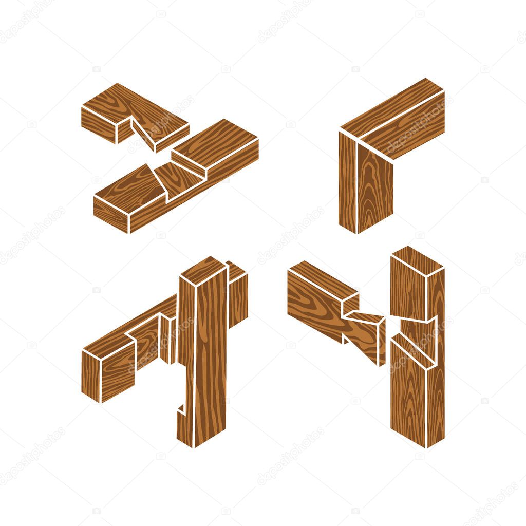 Wooden joints. The Butt Joint is an easy woodworking joint. The four basic types of joints