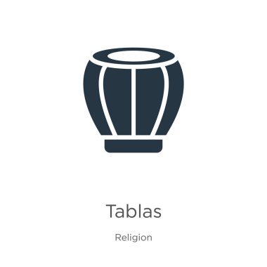Tablo simgesi vektörü. Din koleksiyonundan modayı takip eden düz masa simgesi beyaz arka planda izole edildi. Vektör illüstrasyonu web ve mobil grafik tasarımı, logo, eps10 için kullanılabilir