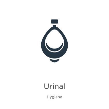 İdrar ikonu vektörü. Hijyen koleksiyonundan moda düz sidik ikonu beyaz arka planda izole edilmiş. Vektör illüstrasyonu web ve mobil grafik tasarımı, logo, eps10 için kullanılabilir