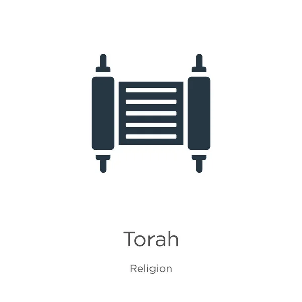 Torah icon vector. Trendy flat torah icon from religion collection isolated on white background. Vector illustration can be used for web and mobile graphic design, logo, eps10 — Stock Vector