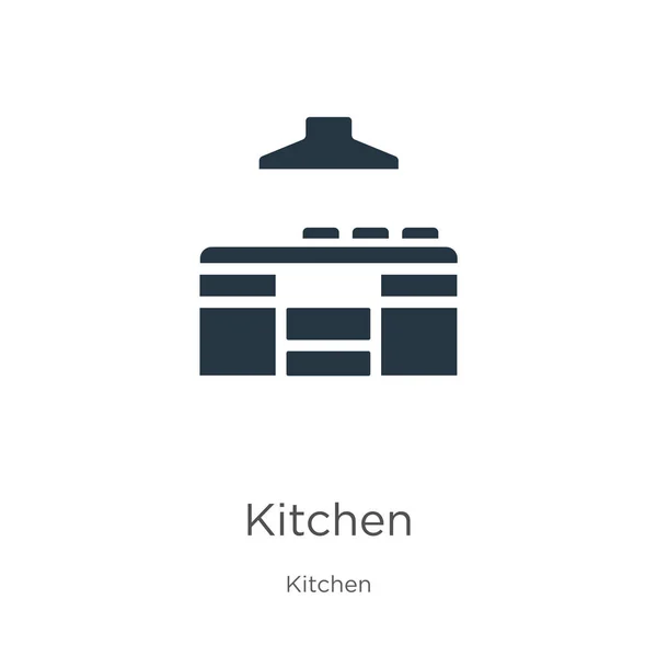 Kitchen icon vector. Trendy flat kitchen icon from kitchen collection isolated on white background. Vector illustration can be used for web and mobile graphic design, logo, eps10 — Stock Vector