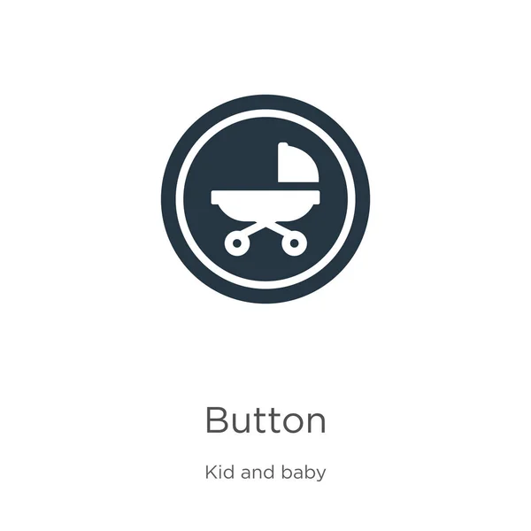 Knop icoon vector. Trendy platte knop pictogram van kid en baby collectie geïsoleerd op witte achtergrond. Vector illustratie kan worden gebruikt voor web en mobiele grafische vormgeving, logo, eps10 — Stockvector