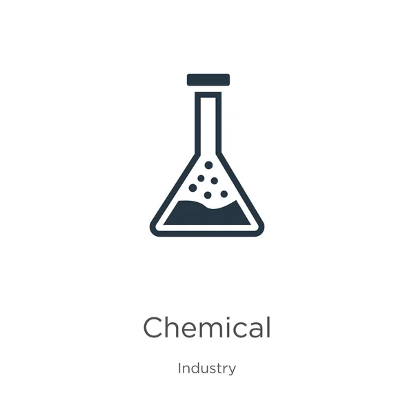 Химический иконный вектор. Модные плоские химические иконки из коллекции промышленности выделены на белом фоне. Векторная иллюстрация может быть использована для веб и мобильного графического дизайна, логотипа, eps10 — стоковый вектор