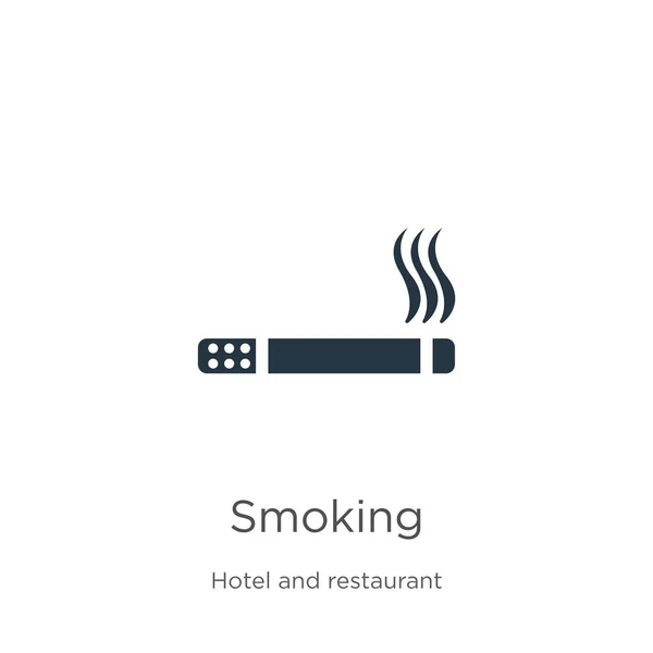 Smoking icon vector. Trendy flat smoking icon from hotel collection isolated on white background. Vector illustration can be used for web and mobile graphic design, logo, eps10 — ストックベクタ