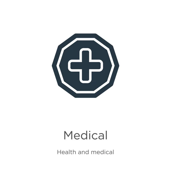 Medical icon vector. Trendy flat medical icon from health and medical collection isolated on white background. Vector illustration can be used for web and mobile graphic design, logo, eps10 — Stock Vector