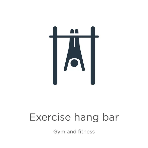 Exercise hang bar icon vector. Trendy flat exercise hang bar icon from gym and fitness collection isolated on white background. Vector illustration can be used for web and mobile graphic design, logo, — Stock Illustration Exercise hang bar icon vector. Trendy flat exercise hang bar icon from gym and fitness collection isolated on white background. Vector illustration can be used for web and mobile graphic design, logo, Vector Graphics