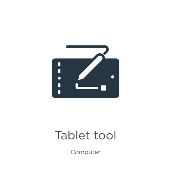 Vecteur Des Icônes Des Tablettes Icône Tablette Plate Mode Collection — Image vectorielle