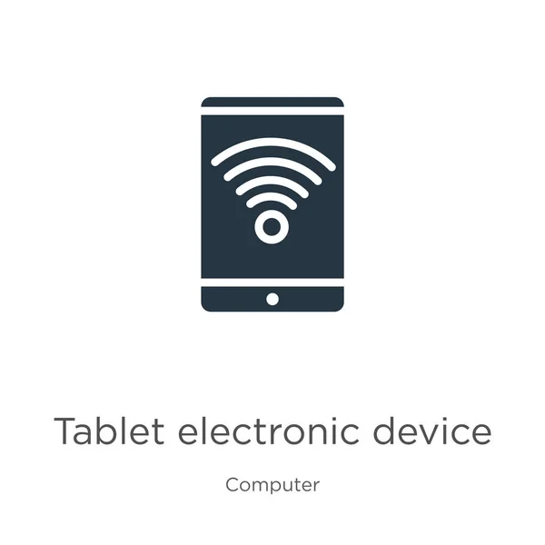 Vecteur Des Icônes Des Dispositifs Électroniques Comprimés Icône Électronique Tablettes — Image vectorielle