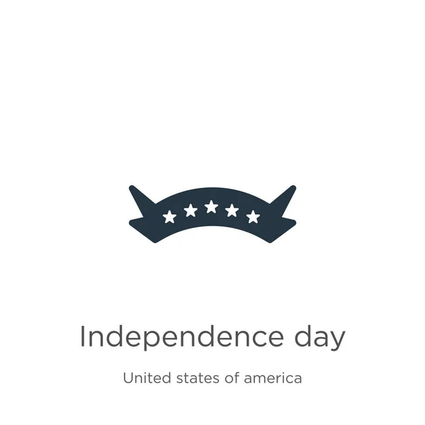 Independence Day Icon Vector Trendy Flat Independence Day Icon United — Stock Vector