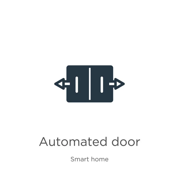 Автоматизированный Вектор Иконок Дверей Trendy Flat Automated Door Icon Smart — стоковый вектор