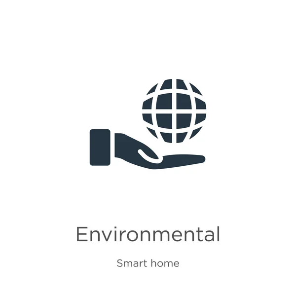 Wektor Ikony Środowiska Modna Płaska Ikona Środowiska Kolekcji Smart Home — Wektor stockowy