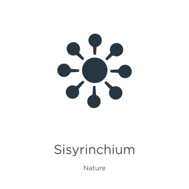 Sisyrinchium icon vector. Trendy flat sisyrinchium icon from nature collection isolated on white background. Vector illustration can be used for web and mobile graphic design, logo, eps10 clipart