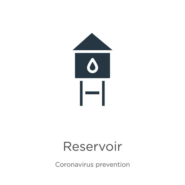 Διάνυσμα Εικονιδίου Ρεζερβουάρ Μοντέρνο Εικονίδιο Επίπεδης Δεξαμενής Από Συλλογή Coronavirus — Διανυσματικό Αρχείο