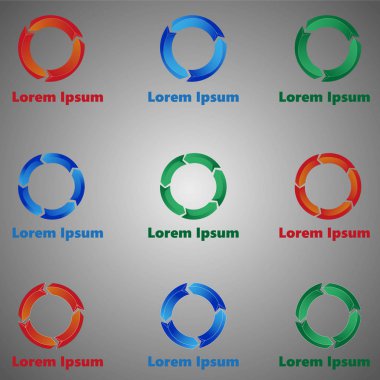 soyut tasarım öğesi