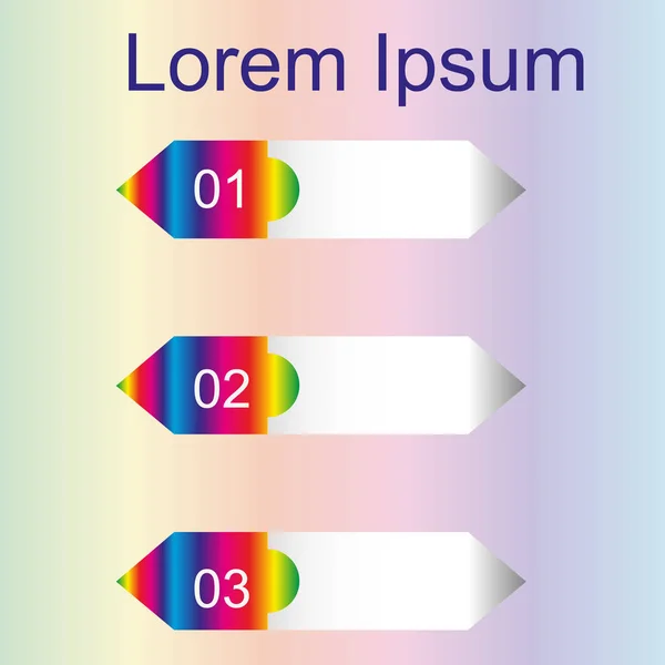 Infographic / rakam metni için bir Infographic gösterir. 5 puan, iş, iş için bir degrade spektrum ile Infographics oluşuyordu.