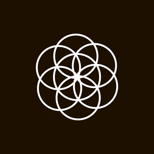 Bu, Yaşam Çiçeği 'nin yaratılışındaki aşama. Tüm evreni sembolize eden geometrik bir şekil..