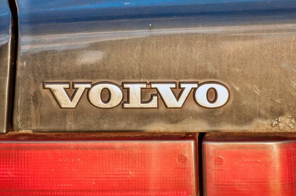 Dettaglio dell'auto Volvo di marca — Foto Stock
