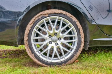  Araba tekerlek yeni Audi quattro closeup