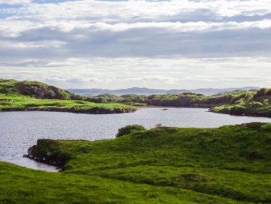İskoçya doğa higlands gölde