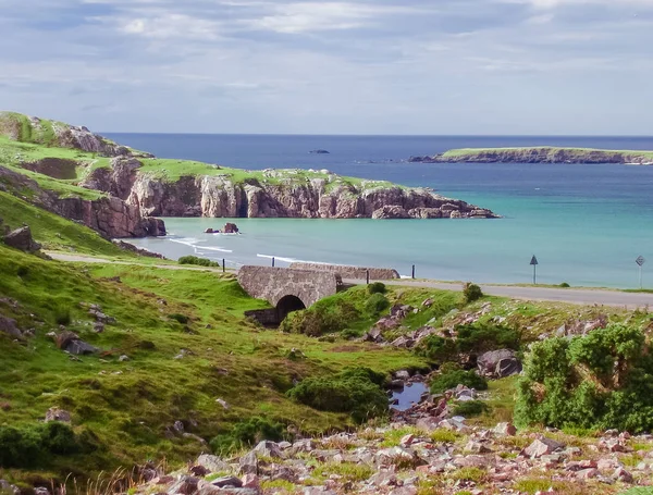Природа узбережжя Шотландії — стокове фото