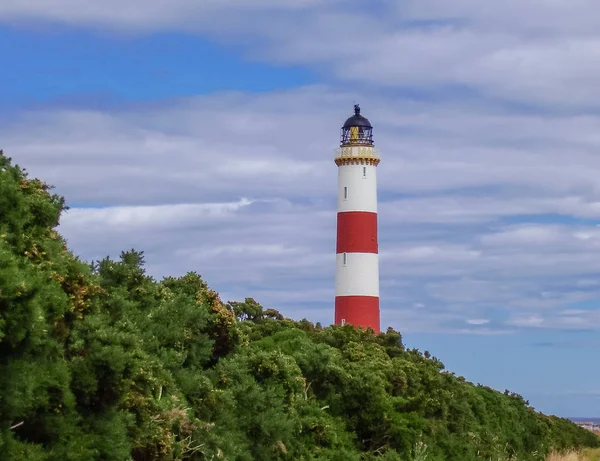 Lighthouse at Neist Point in Scotland, United Kingdom, Europe — Stock Photo, Image