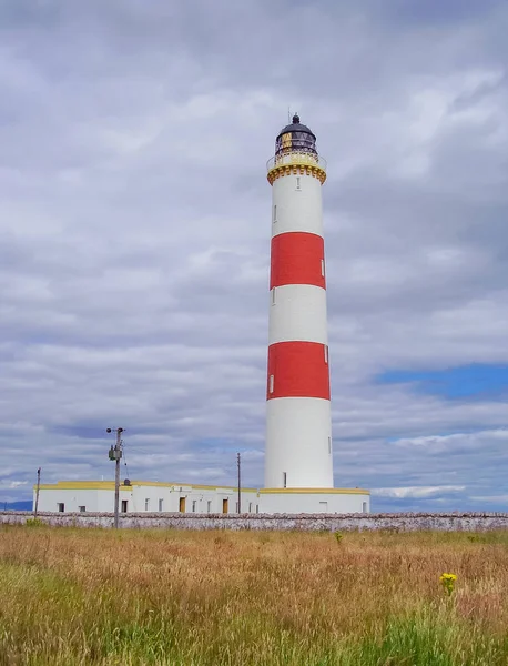 Lighthouse at Neist Point in Scotland, United Kingdom, Europe — Stock Photo, Image