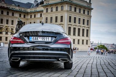 Mercedes Benz CIA closeup