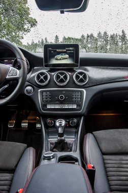 Lüks araba iç Mercedes Benz