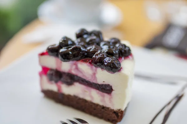 맛 있는 치즈 케이크 — 스톡 사진