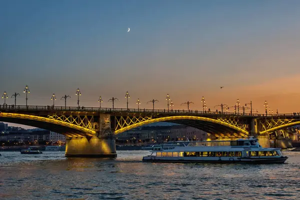 Night Budapest city — Stock Photo, Image