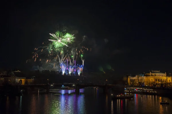 New Year Eve Firework — Stock Photo, Image
