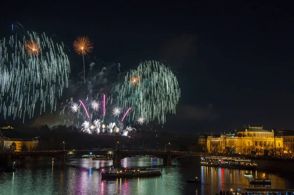 New Year Eve Firework — Stock Photo, Image