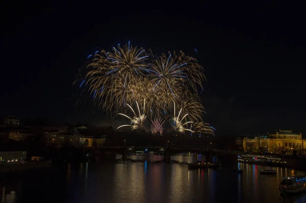 New Year Eve Firework — Stock Photo, Image