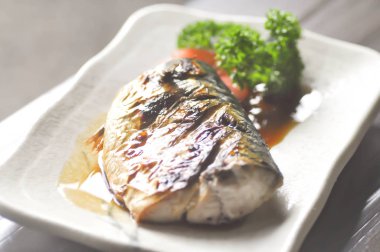 Saba shoyu yaki, Japon tarzı ızgara uskumru
