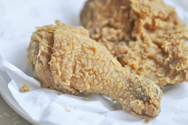 Chicken, deep fried chicken — Stock Photo, Image