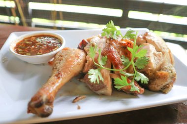 ızgara tavuk veya kavrulmuş tavuk 