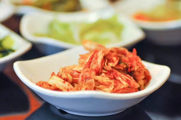 Kimchi o comida coreana — Foto de Stock