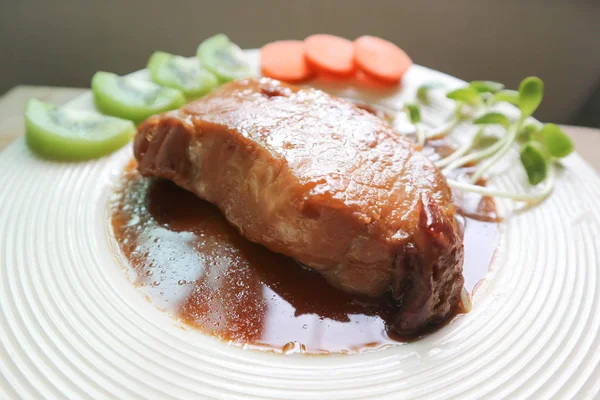Carne de porc sau friptură de porc — Fotografie, imagine de stoc