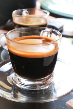 sıcak americano ya da sıcak kahve