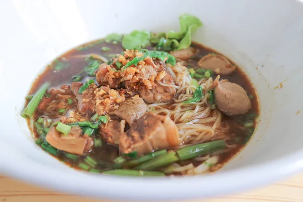 Fideos de res o fideos chinos — Foto de Stock