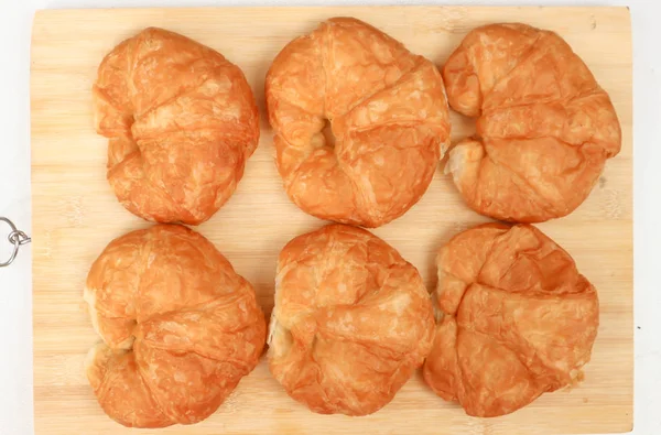 Croissant ou pão francês — Fotografia de Stock