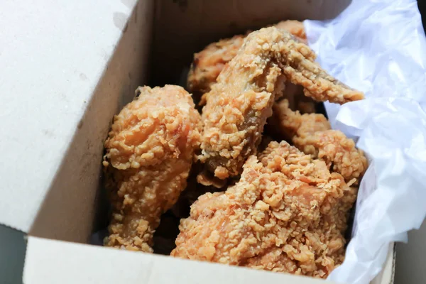 Fried chicken, deep fried chicken — Stock Photo, Image