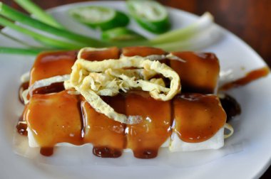 Taze rulo veya sebze.