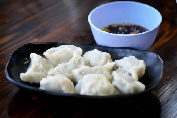Dumpling chino, dumpling o wonton — Foto de Stock