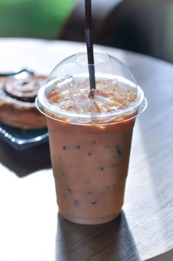 buzlu kahve, buzlu latte ve Danca