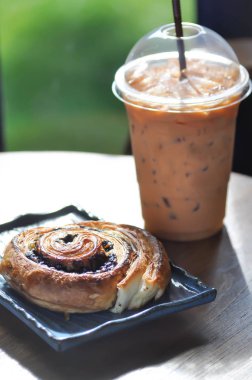 buzlu kahve, buzlu latte ve Danca