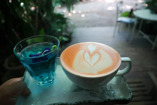 Té con leche, té tailandés —  Fotos de Stock