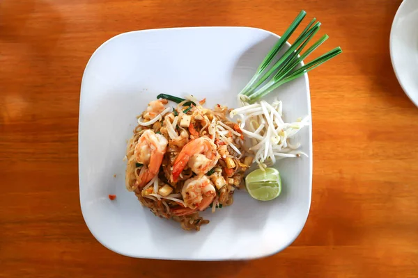 shrimp noodles or Fried noodles, Thai  noodles or Pad Thai