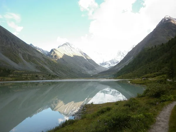 Les Montagnes Altaï Paysage Montagne Beaux Endroits Altaï — Photo