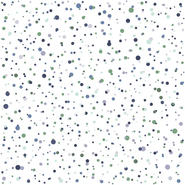 Vector white purple green dots seamless pattern print background. — Stock Vector